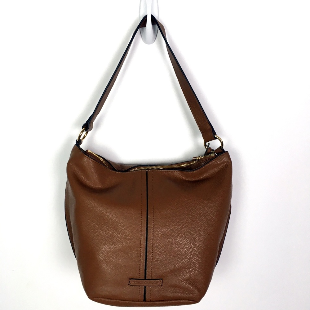 Vince Camuto Caol Leather Hobo Bag - Picture 2 of 6